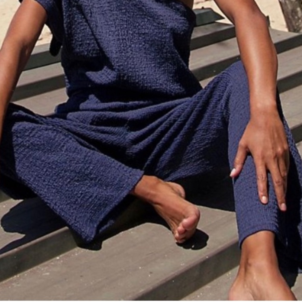 FREE PEOPLE BEACH Gia Pants in Midnight